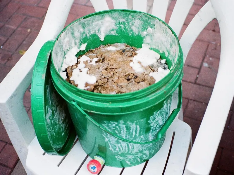 A Bokashi bin